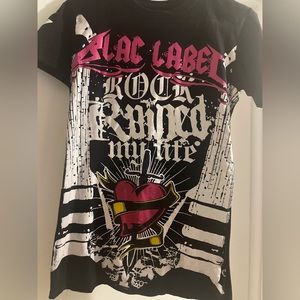 Blac Label Pink short sleeve shirt